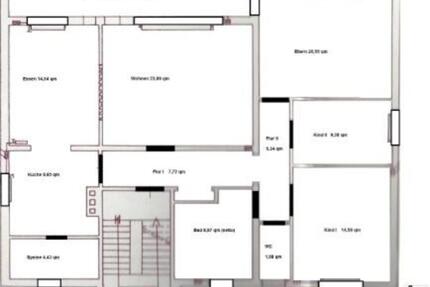 4 ½ Zimmer; Wohnfl. 125 qm; Nahwärmeanschluss - Sulzfeld