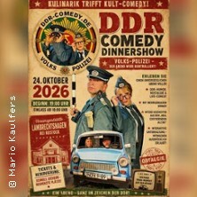 DDR-Comedy-Dinnershow | Kulinarik trifft Kult-Comedy