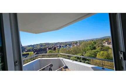 1 Zimmer Wohnung Balkon Blick über Osnabrück im Idunahochhaus