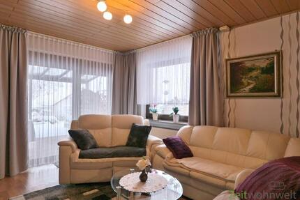 (EF1355_M) Kassel-Landkreis: Bad Emstal, preiswerte möblierte Wohnung mit Terrasse im OT Sand, PKW-Stellplatz