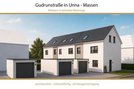 Neubau-Reihenhaus in Unna-Massen | 122 m² | mit Baugenehmigung
