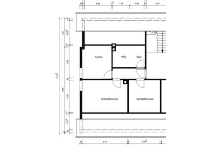 Modernisierte 2-Zimmer-Wohnung in Weiler z. Stein - Leutenbach