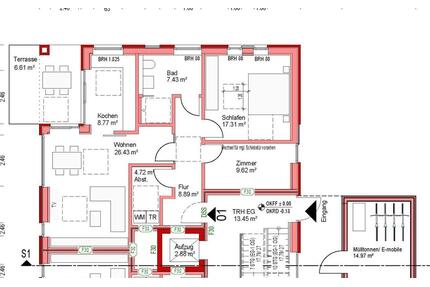 3 Zimmer Neubau Wohnung, für Personen ab 55 Jahren - Garrel