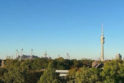 Schönes und zentrales 1-Zimmer Apartment mit Balkon und Weitblick - München Maxvorstadt