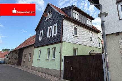 Reihenendhaus mit Garage, Scheune und großem Hof -vielseitig nutzbare Immobilie ohne Käuferprovision - Unstrut-Hainich