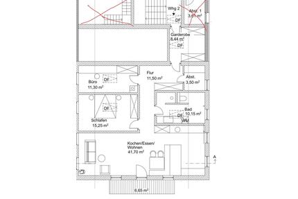 3 12 Zimmer Wohnung Neubau DG in Truchtlaching - Seeon-Seebruck