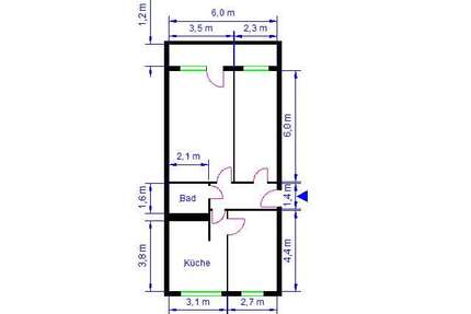 Wohnung zum Mieten in Magdeburg 412,41 € 69.9 m²