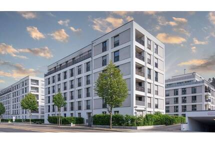 + Neuwertige 2-Zimmer-Wohnung mit großem Balkon, Fußbodenheizung & Tiefgarage in Dresden-Striesen +