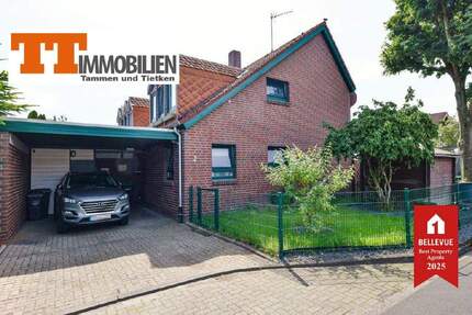 TT bietet an: Liebevoll gepflegte Doppelhaushälfte in ruhiger und familienfreundlicher Lage von Schortens-Grafschaft!