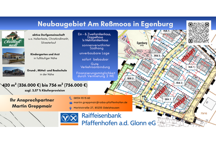 Grundstück zu verkaufen in Egenburg 373.600,00 € 467 m²
