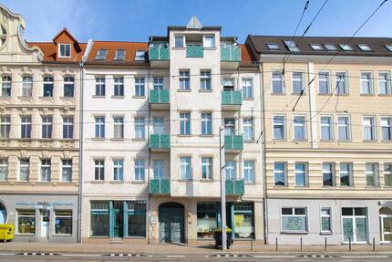 Bezugsfrei: 2-Zi.-Wohnung im Hinterhaus Hochparterre mit Terrasse in Innenstadtlage - Magdeburg Stadtfeld Ost