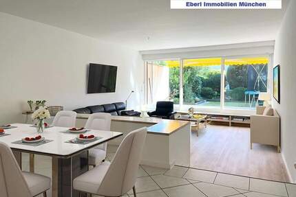 Grünes Wohnglück in Haar - großzügige 3-Zimmer-Wohnung mit Garten