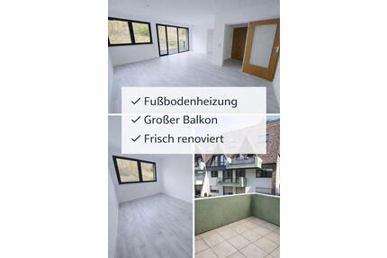 60qm mit Fußbodenheizung, großer Balkon in guter Wohnlage – Ihr neues Zuhause wartet! - Lüdenscheid Staberg