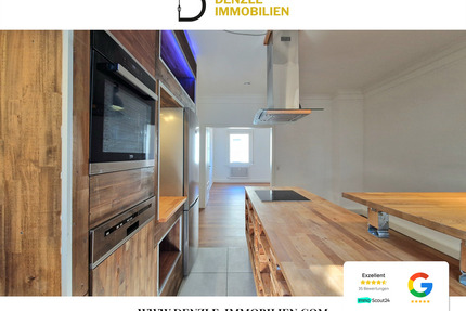 Einzigartige Altbauwohnung mit kreativer Küche in bester Lage am Hölderlinplatz - Stuttgart Stuttgart-West