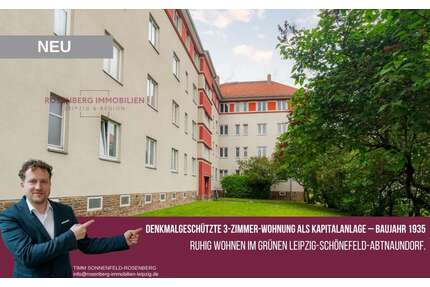 Wohnung zum Kaufen in Leipzig Schönefeld-Abtnaundorf 149.900,00 € 67.14 m² - Leipzig / Schönefeld-Abtnaundorf