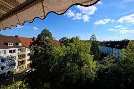 Grüne ruhige Oase in der Innenstadt, 3 Zimmer-Dachgeschoss 87m² - Hannover Vahrenwald-List