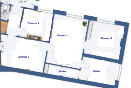 Wohnung 4Zi Küche Bad - 650,00&nbsp;EUR Kaltmiete, ca.&nbsp; 80,00&nbsp;m&sup2; in Spiesen-Elversberg (PLZ: 66583)