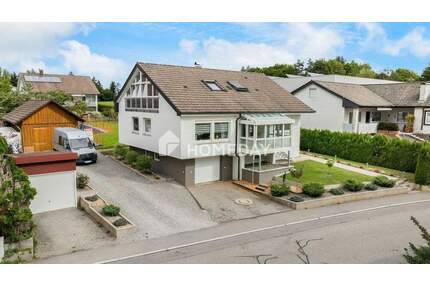 Vielseitiges Einfamilienhaus mit Einliegerwohnung und zzgl. Baugrundstück - Hausen ob Verena