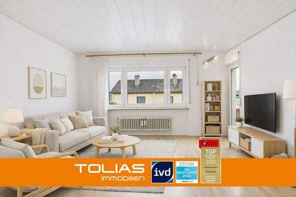 Zwischen Grün & Geschichte - 3-Zimmer-Wohnung mit zwei Balkonen & Stellplatz im Herzen des Strohgäus - Hemmingen