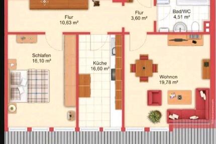 Sanierte 2- Zimmerwohnung Obergünzburg Wohnung mieten