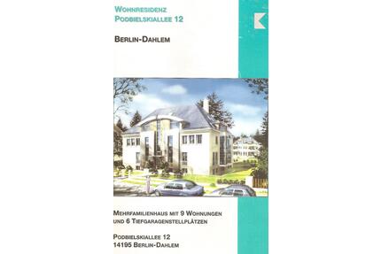 Gehobene 2-Zimmer Wohnung in hervorragender Lage Berlin-Dahlem, d