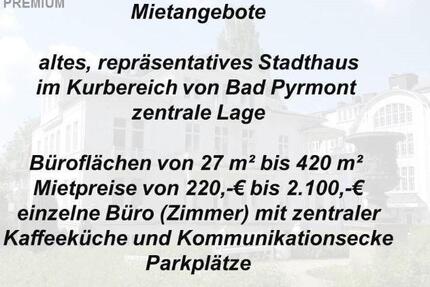 PraxisSchulung im repräsentativen alten Stadthaus im Herzen von Bad Pyrmont