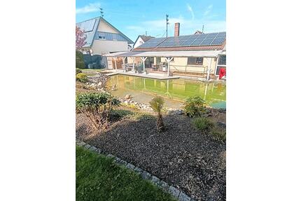 Einfamilienhaus mit Schwimmteich ,Sauna, Photovoltaik, Partyraum - Hattert