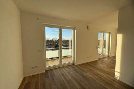 MIETKAUF möglich: Erstbezug helle Wohnung mit Aufzug, Tiefgarage & Fernblick - Augsburg Herrenbach