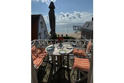 Nordsee-Insel FÖHR: Meerblick Balkon Strandlage 2 SZ in WYK - Wyk Auf Föhr