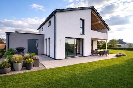 Architektenhaus mit Weitblick, Sauna & Kamin - Harsum