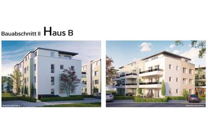 Exklusive Neubau 3-Zimmer-Wohnung im 1. OG mit Balkon und Tiefgaragenstellplatz - Rothenburg ob der Tauber