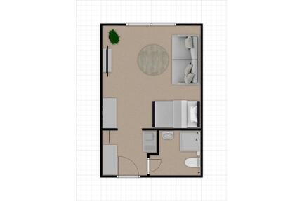 Helles Appartement (25 m²) | 600 € warm | frei ab 01.05. - Oldenburg Kreyenbrück