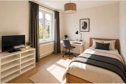 Monteurzimmer Oldenburg Innenstadt Möbliertes Business-Zimmer