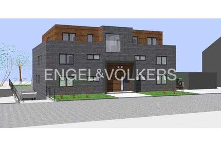 Neubau: 1.OG links, ca. 98 m², Balkon, Aufzug. Perfekte Lage zwischen Ruhe und urbanem Flair! - Moers Asberg