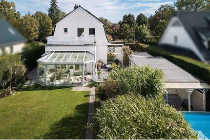 Charmantes Einfamilienhaus mit großem Garten und Pool im beliebten Musikerviertel - Teltow