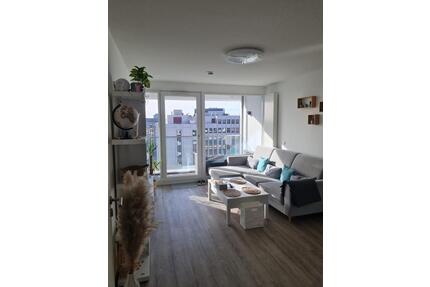 Untermiete: möbliert, hell, 2-Zimmer, 58m², sonniger Balkon - Düsseldorf Flingern Süd