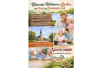 Betreutes Wohnen in Lucka Wohngemeinschaft Leben mit Demenz - Meuselwitz