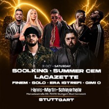 SOOLKING, SUMMER CEM, LACAZETTE, SOLO, ERA ISTREF, FINEM, GIMI-O - History in Stuttgart