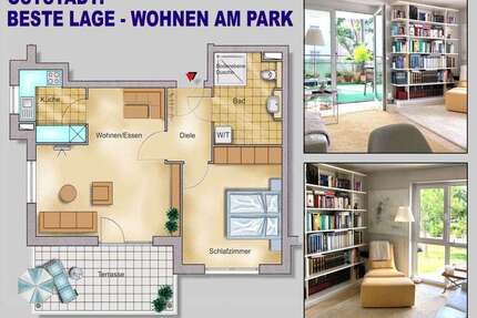 Wohnung zum Kaufen in Mannheim 365.000,00 € 62 m²