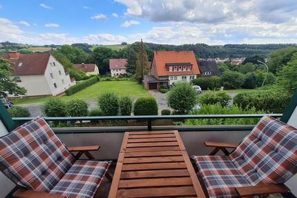Möbliertes Apartment „HECKENROSE“ mit Pool, Sauna & Bergblick - Bad Lauterberg im Harz