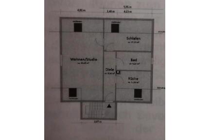 1 Zimmer zu vermieten - 650,00&nbsp;EUR Kaltmiete, ca.&nbsp; 17,00&nbsp;m&sup2; in Rosbach vor der Höhe (PLZ: 61191)