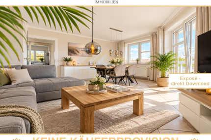 Wohnen, wo andere Urlaub machen – Maisonette mit TG-Stellplatz nahe der Ostsee - Laboe
