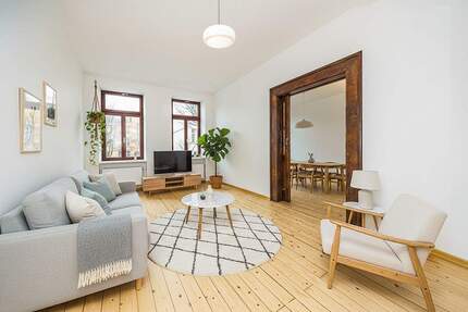 Großzügig leben mit Stil im 4-Zimmer-Altbau - Leipzig Neustadt-Neuschönefeld