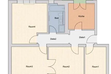 ZWISCHENMIETE: 4 Zimmer, helle Altbauwohnung Nähe Blücherplatz - Kiel