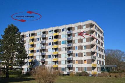 Traumhafter Meerblick inklusive - 2-Zimmer-Wohnung in der 5. Etage - Grömitz