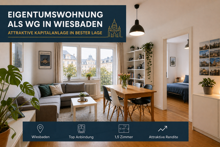 Wohnung zum Kaufen in Wiesbaden 235.400,00 € 46 m²