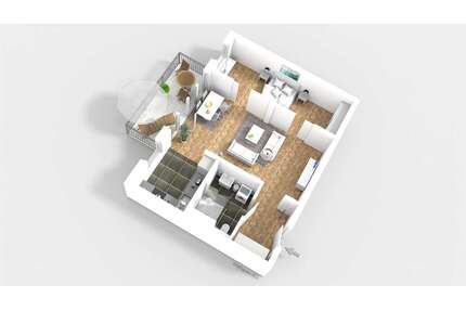 Wohnung zum Mieten in Berlin 811,86 € 55.99 m²