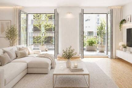 Drei-Zimmer-Wohnung in unmittelbarer Nähe des Mainufers - Frankfurt am Main Ostend