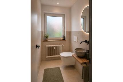 Neu renovierte 2-Zimmer-Wohnung mit Balkon - Mitterteich