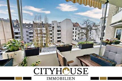 CITYHOUSE: Rheinnähe schöne 2 Zimmer Wohnung im Agnesviertel, vermietet, mit Balkon, Aufzug, Keller - Köln Neustadt-Nord
